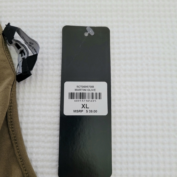 bebe Martini🍸Olive🫒 Top with Zipper Detail - NWT - Picture 8 of 13